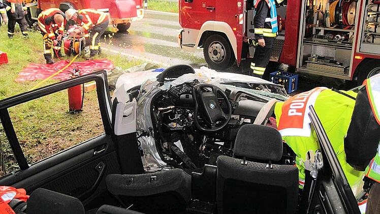 Eine Frau ist am Freitag bei einem Unfall lebensgefährlich verletzt worden. Foto: Ferdinand Merzbach