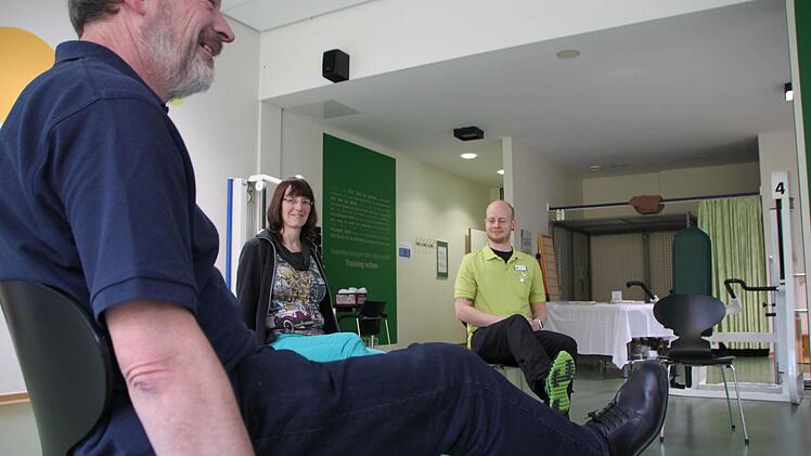 Eindrücke vom Tag der offenen Tür in der Prümmer-Klinik. Die Aktion ist teil der Bad Brückenauer Gesundheitsstadt. Foto: Ulrike Müller