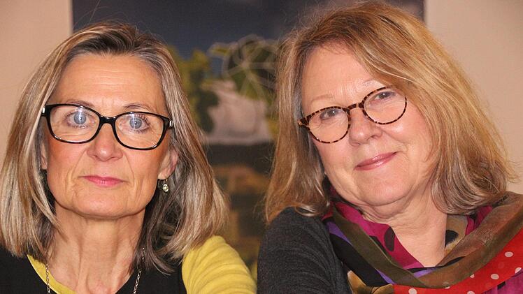 Ulrike Hellert und Brigitte Milkau möchten den Menschen zu mehr Gelassenheit verhelfen.D. Fuchs