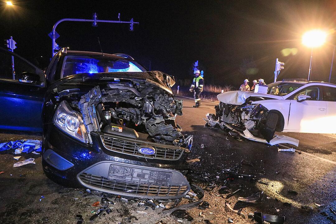 Schwerer Unfall zwischen Bamberg und Memmelsdorf