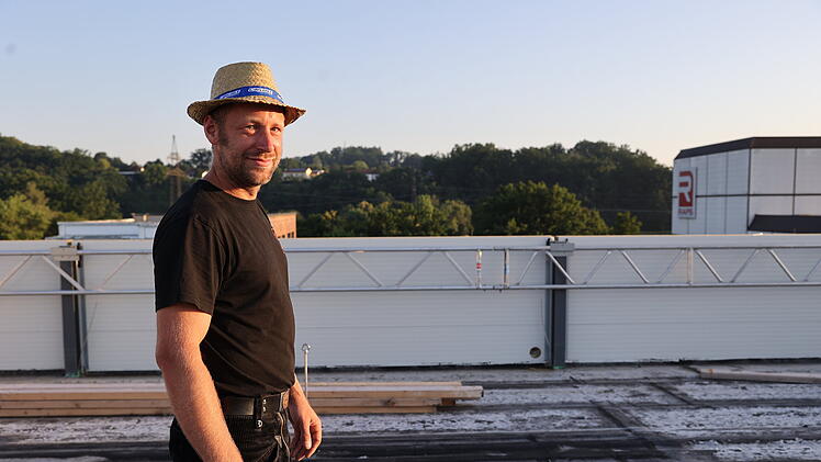 Dachdecker in der Hitzewelle