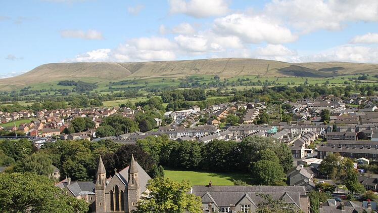 Ausflug in das kleine Städtchen Clitheroe, etwa 50 Kilometer von Kirkham entfernt; Foto: Ulrike Müller