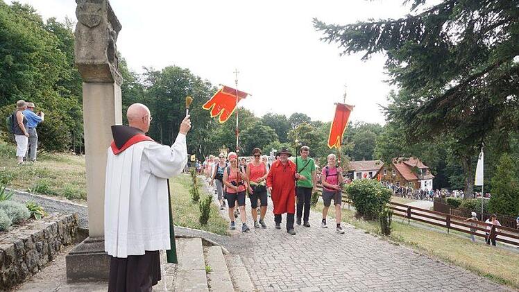 Impressionen von der Würzburg-Wallfahrt. Foto: Marion Eckert