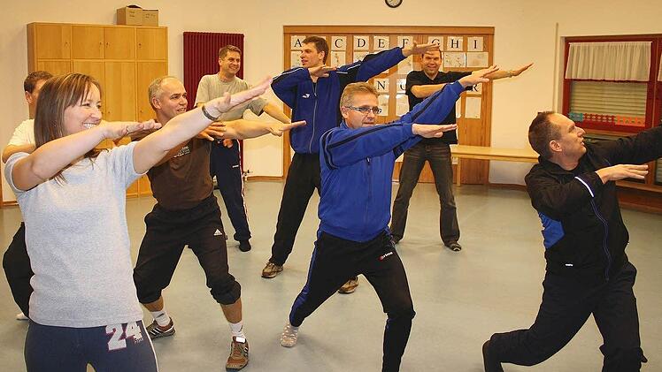 Schweißtreibende Trainingsabende. Bereits im Oktober begannen die "Bärbels" mit ihren Vorbereitungen.