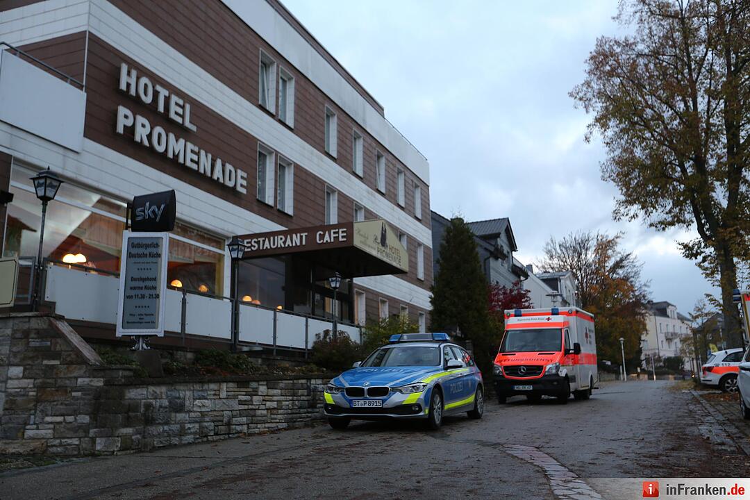 BRK-Einsatz in Hotel in Bad Steben