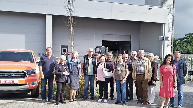 Betriebsbesichtigung bei der Forchheimer Firma Compoint