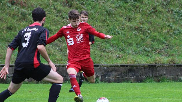 Ricardo K&ouml;nig brachte die Vestekicker nach einer knappen Viertelstunde in Front.  Foto: Hartmut Guhling