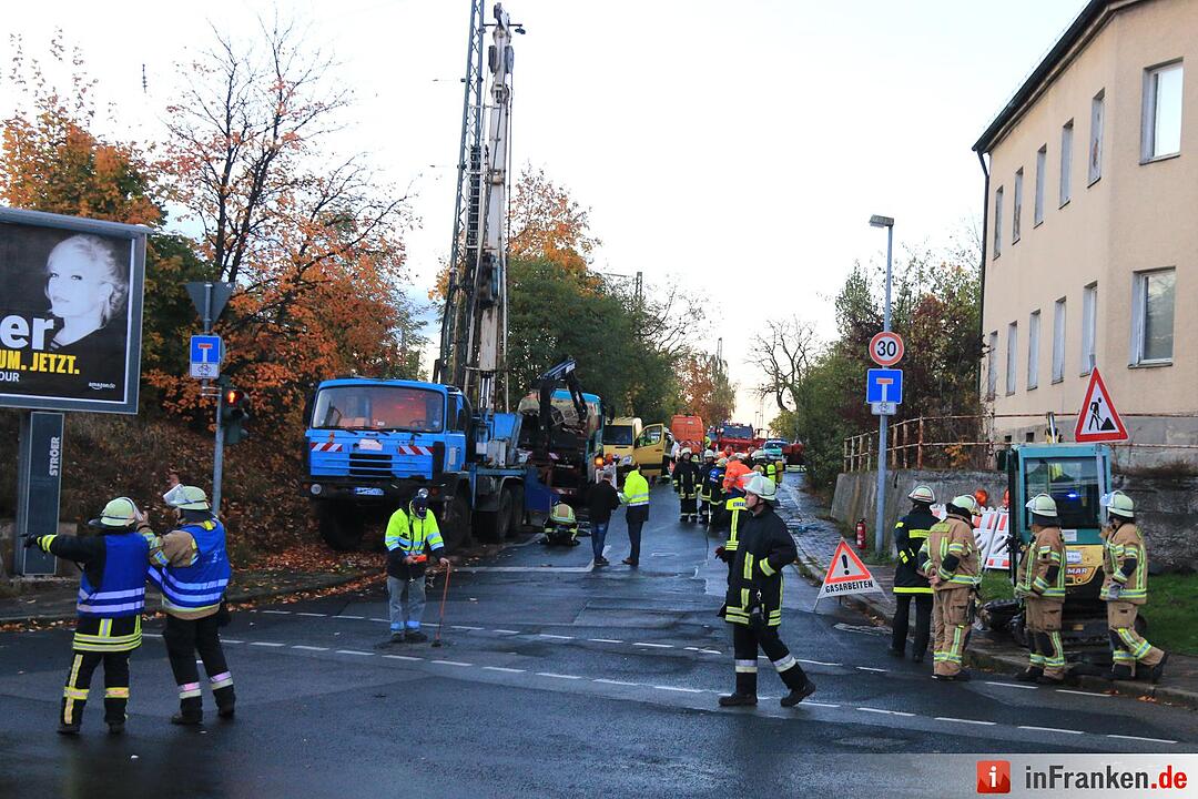 Gasleck: Sperrungen und Verkehrschaos in Bamberg