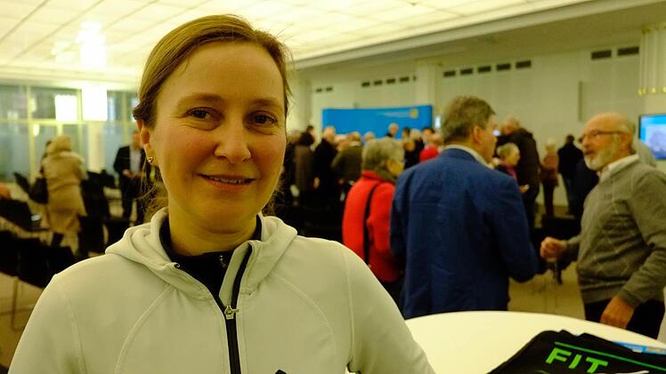 Christiane Müller beim BÜrgerdialog in Nürnberg.Foto: Nikolas Pelke