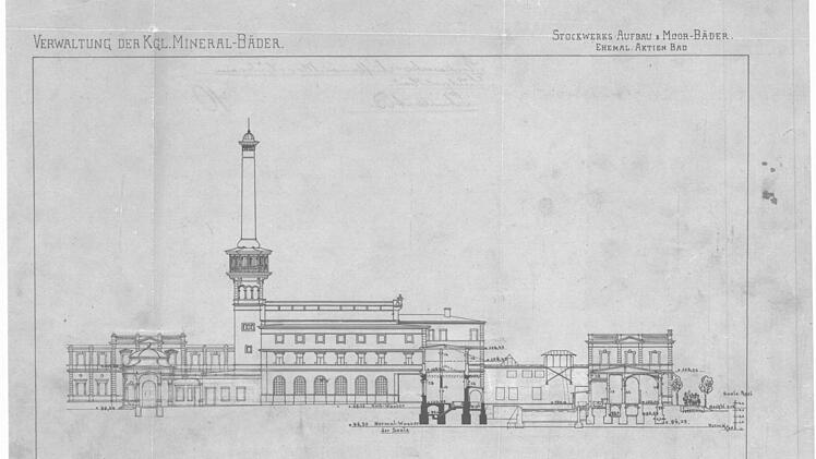 Historische Pläne. Quelle: Staatliches Bauamt