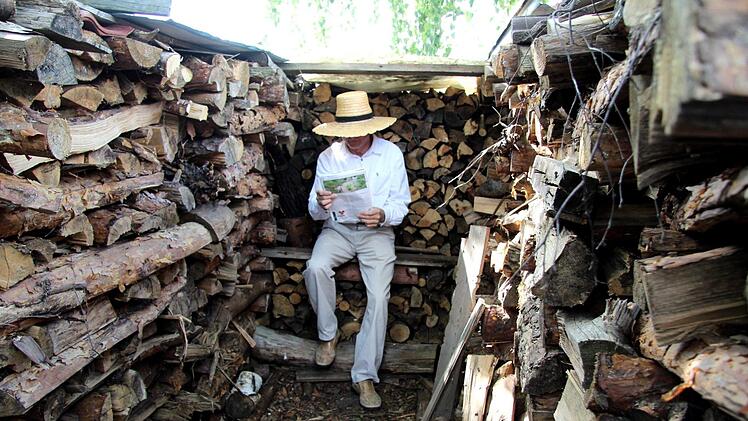 Hier hat sich der Hausherr einen besonderen Ort geschaffen