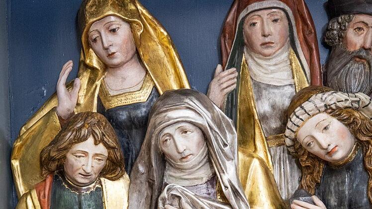 Das restaurierte Relief. Foto: Marian Hamacher