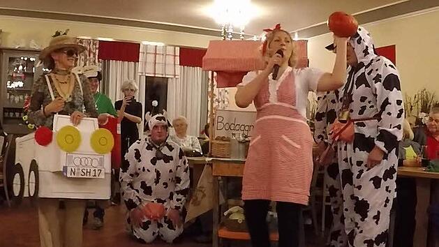 In Gosberg wurde manch heißes Eisen angepackt. FFW Gosberg