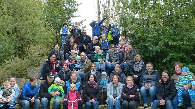 Familienausflug des Kindergartens auf den Schwanberg