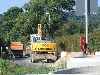 Beginn der Baumaßnahme in  Ermreuth