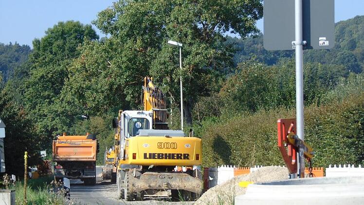 Beginn der Baumaßnahme in  Ermreuth