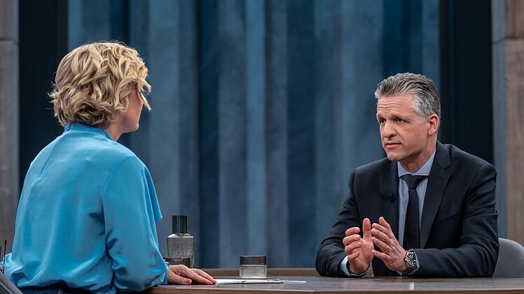 Der neue Kanzleramtschef Thorsten Frei (CDU) musste sich am Sonntagabend den Fragen von Caren Miosga stellen.