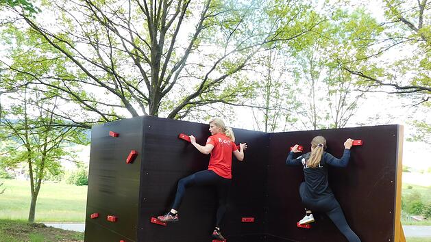 In Thurnau gibt es einen neuen Fitness-Park. Foto: Horst Wunner