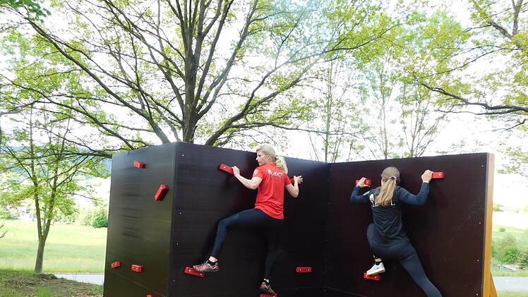 In Thurnau gibt es einen neuen Fitness-Park. Foto: Horst Wunner