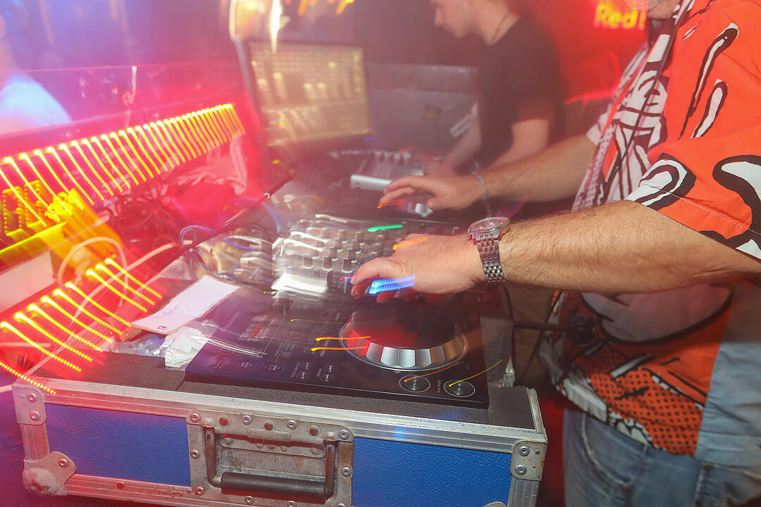 Mit DJ Andy, DJ Matze, DJ Dieter M Geis, DJ Franky