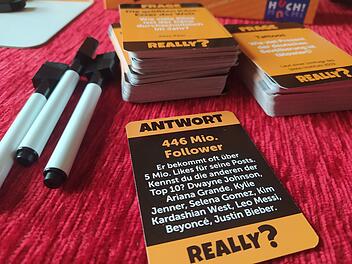 Really? im Test - Party-Schätzspiel mit kuriosen Fragen