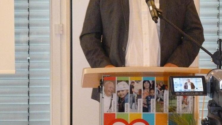 Grußwort des stellv. AWO-Kreisvorsitzenden Klaus Stieringer.