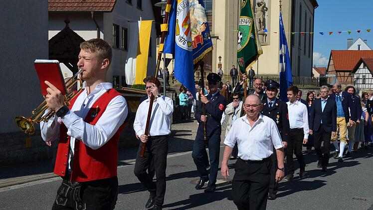Die Musikkapelle Gauaschach feiert ihr 50-jähriges Bestehen . Foto: Jana Keul