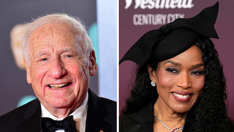 Mel Brooks und Angela Bassett