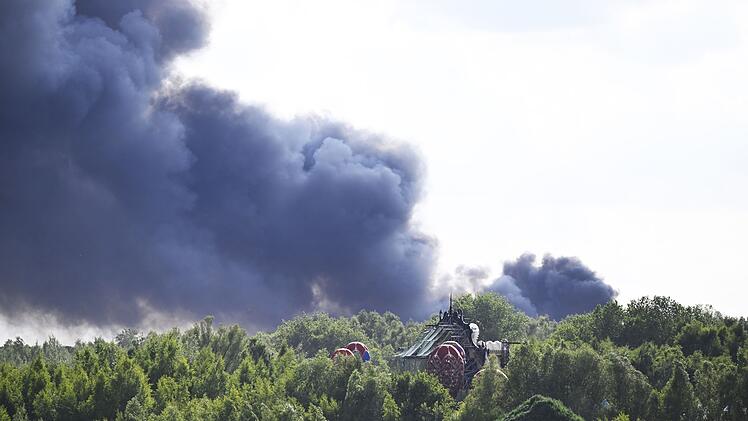 Brand auf Tomorrowland-Festival