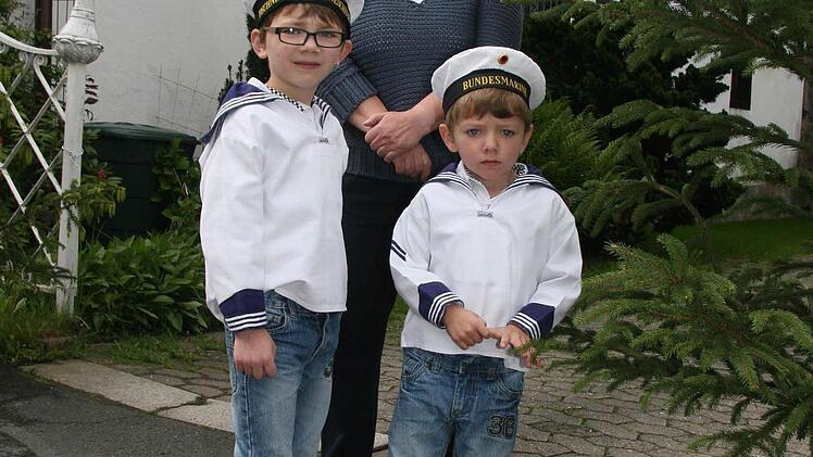 Die jungen Nachwuchsmatrosen stehen schon in den Startlöchern.