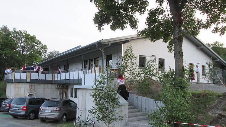 Das neue Modloser Sportheim. Foto: Diana Leitsch