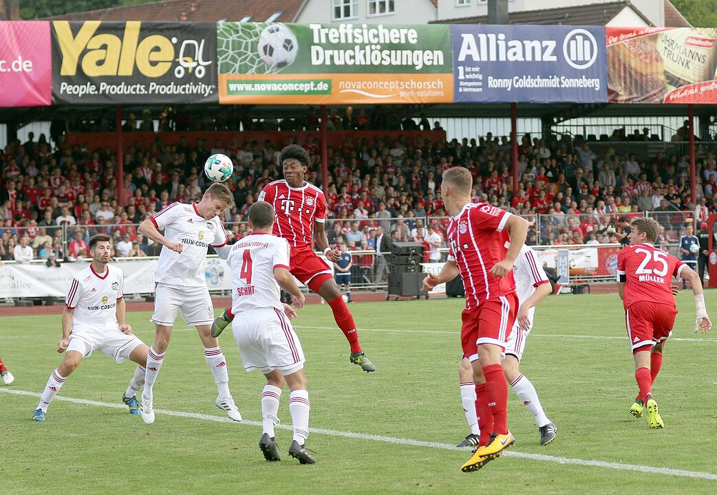 Das Traumspiel gegen den FC Bayern München in Coburg