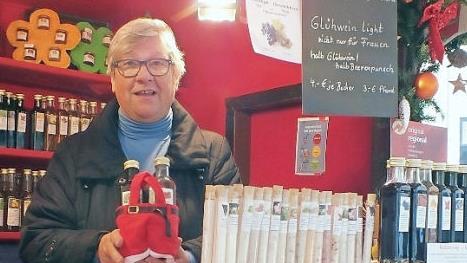 Irmgard Krammer in ihrem Laden in N&uuml;rnberg. Foto: maw