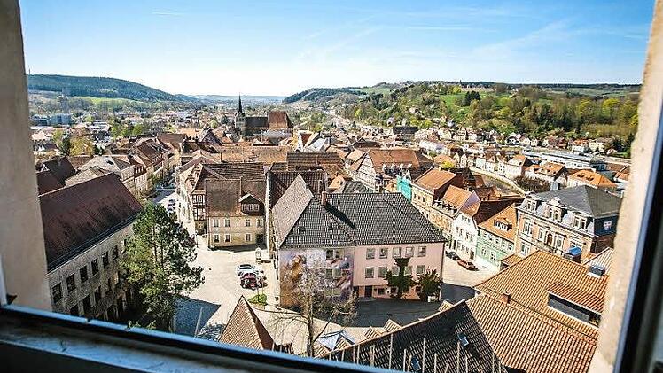 Dieser Ausblick zur Johanneskirche ist einer der schönsten der Stadt.