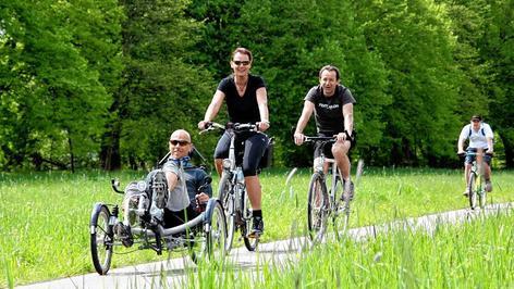 Wandern und Radeln rund um Volkach