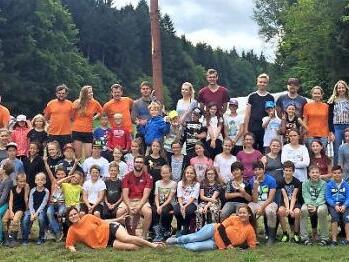 Die Teilnehmer hatten viel Spaß im Zeltlager.  Foto: Dagmar Niemann