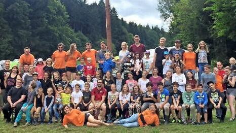 Die Teilnehmer hatten viel Spaß im Zeltlager.  Foto: Dagmar Niemann