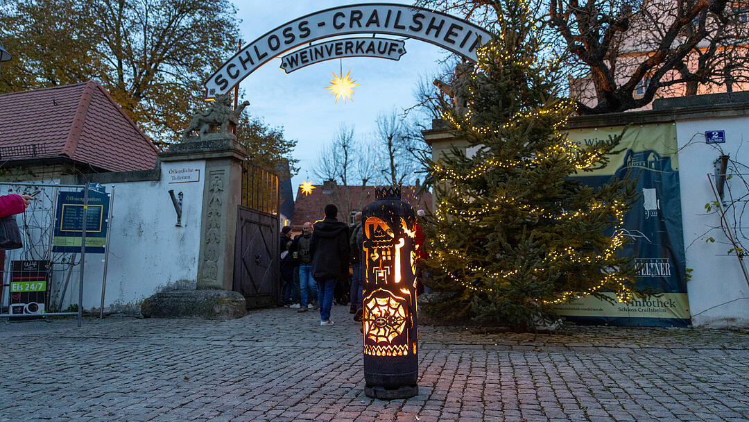 R&ouml;delsee, Traditioneller Weihnachtsmarkt rund um das Schloss