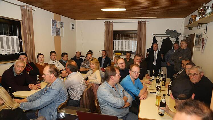 Die Bürgerversammlung in Wolfsberg Foto: Franz Galster