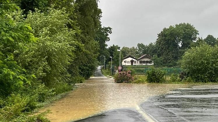 Hochwasser in Wiesentheid