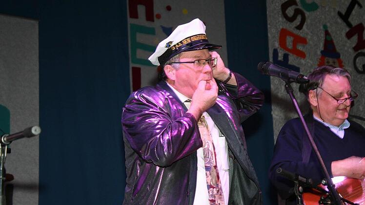 Martin Oberle mit "Karpfen gepfiffen" Foto: Evi Seeger
