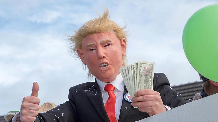 Michlaa first! Ob Donald Trump das gefällt? Foto: Klaus Gagel