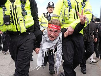 Pro-pal&auml;stinensische Demonstration in London