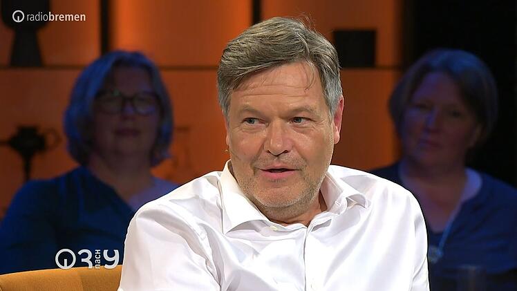 "Demokratie bedeutet, dass alles auf Zeit ist", sagte Robert Habeck bei "3nach9".