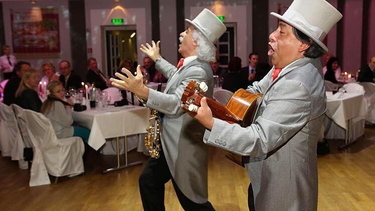 Giampero Lucchini  und  David Bermudez (rechts) sind das sympathisches Duo  ,Solemio'. Foto: Barbara Herbst