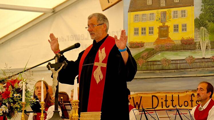 Feuerwehrfest in Dittlofsroda zum 140. Geburtstag. Foto: Gerd Schaar