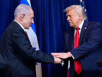 US-Pr&auml;sident Trump empf&auml;ngt Israels Ministerpr&auml;sident Netanjahu