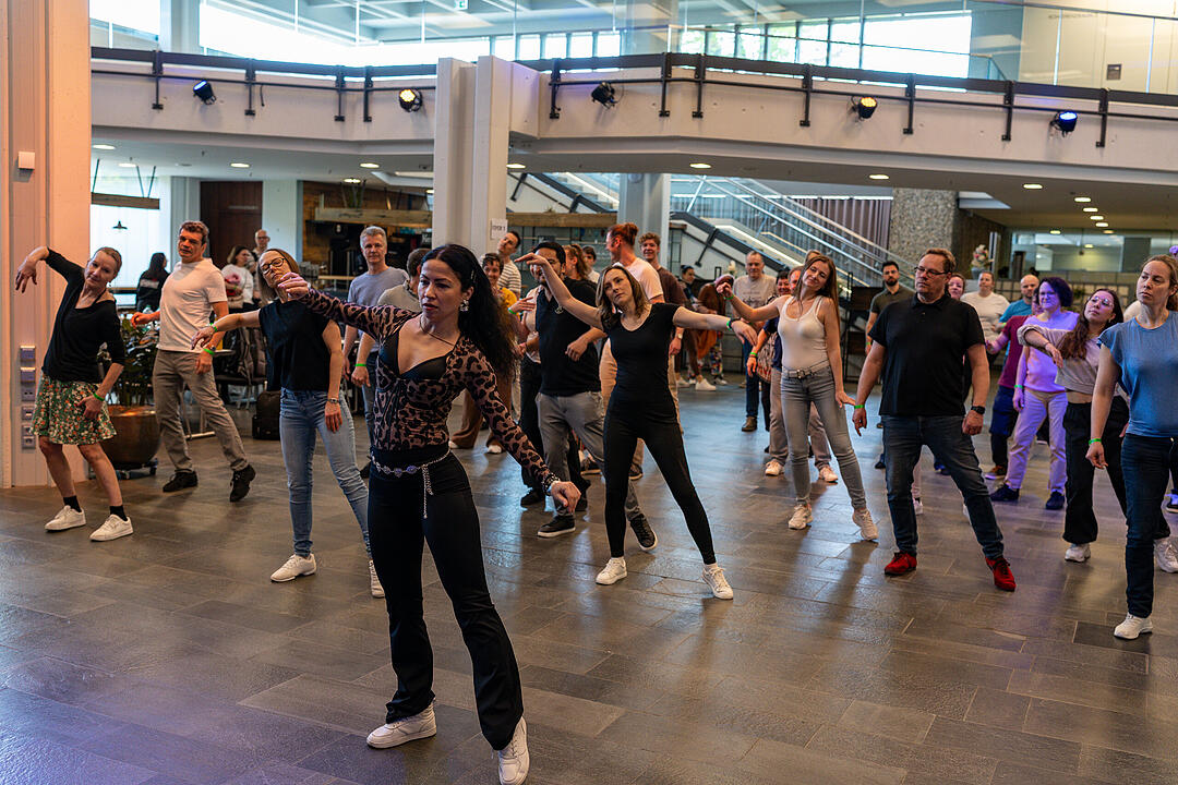 Das Festival bot viele Workshops f&uuml;r Anf&auml;nger und Profis!