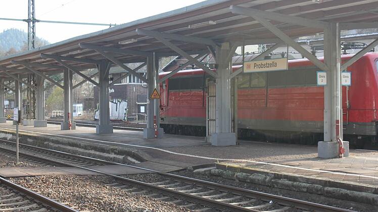 Der Bahnhof von Probstzella