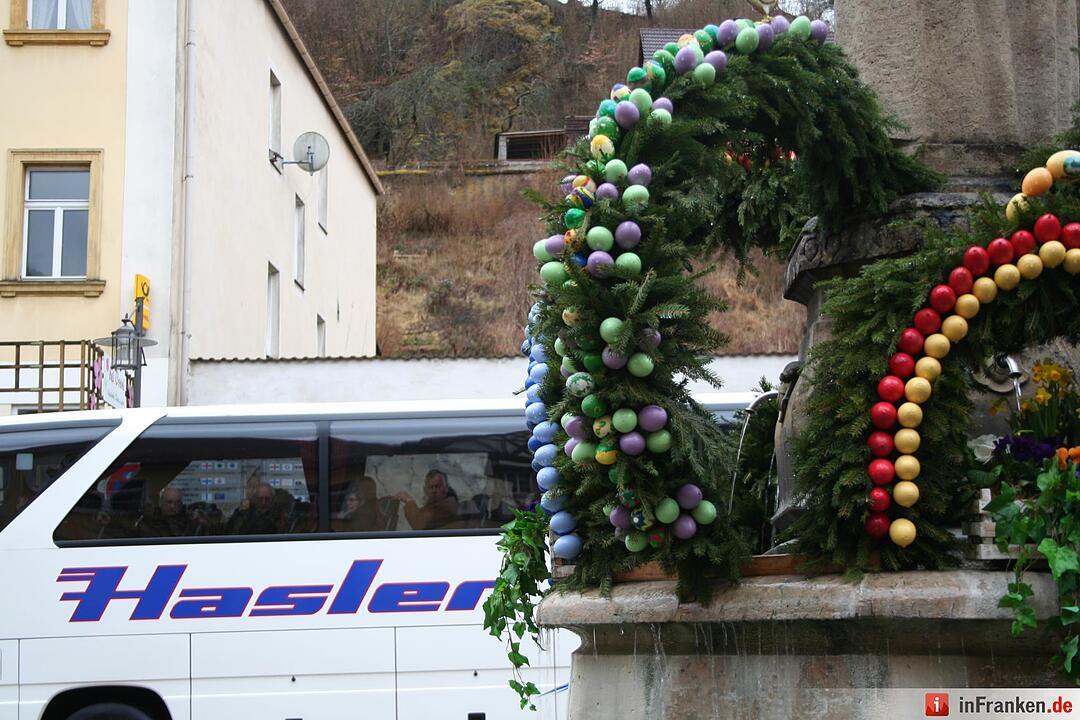 Osterbrunnen in der Fränkischen Schweiz